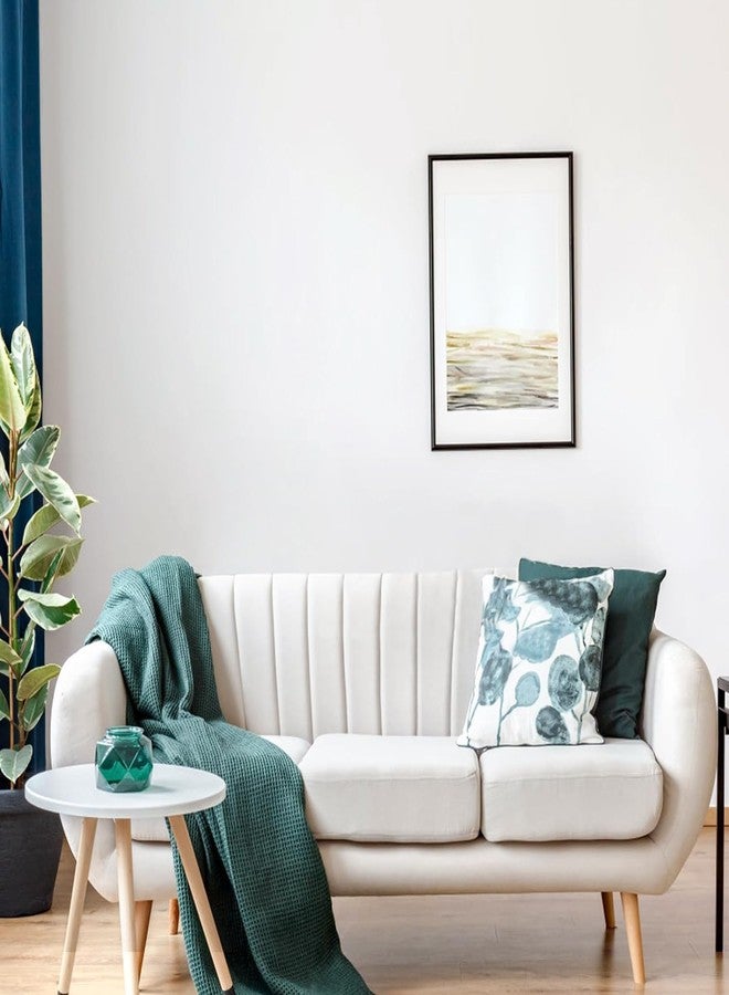 LIVECOOL ورق جدران سميك أبيض سادة من لايف كول، ورق جدران قابل للإزالة واللصق، ورق جدران لاصق أبيض، ورق جدران ذاتي اللصق، ورق جدران مزخرف مقاوم للزيت، مناسب للحمامات والمطابخ والخزائن (أبيض، 12 × 48 بوصة) - Image 2